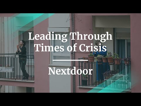 #ProductCon: Leading Through Times of Crisis by fmr Nextdoor CPO, Tatyana Mamut
