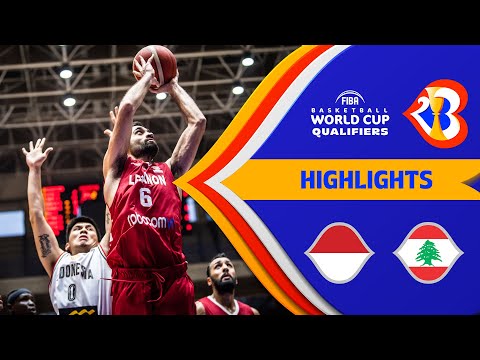 Indonesia - Lebanon | Highlights - #FIBAWC 2023 Qualifiers