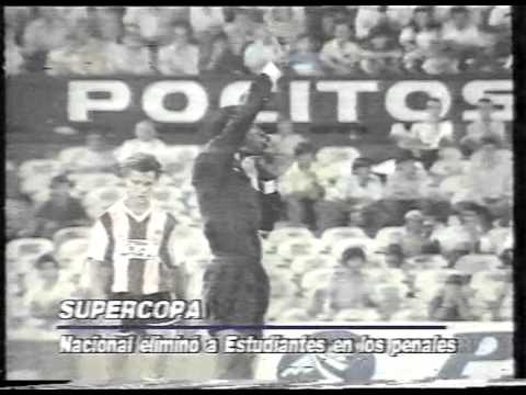 Supercopa 1990 (Semifinales) Estudiantes - Nacional