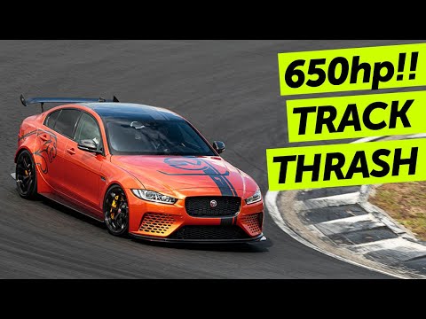 2019 Jaguar XE SV Project 8 | Track Review