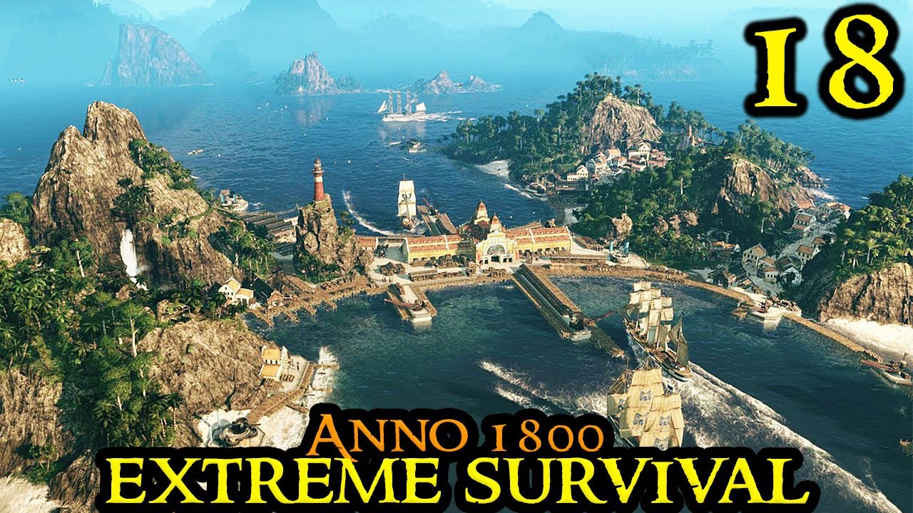 A SPARK OF HOPE - Anno 1800 EXTREME #18 New City Survival with HARD Boosted AI