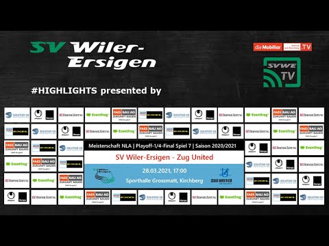 Alle Tore - SVWE vs Zug - POVF Spiel 7 - 28.03.21
