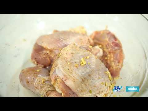 Chef Eva's #Belizean SCHEW CHICKEN in the #MabeKitchen