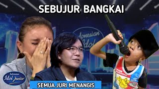 Download lagu Viral ❗anak ini menyanyikan lagu Sebujur bangkai membuat semua juri menangis histeris mp3
