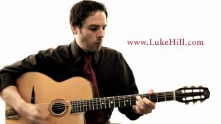 When Day Is Done  - Luke Hill - Solo Guitar - Chord Melody - Acoustic Swing Jazz