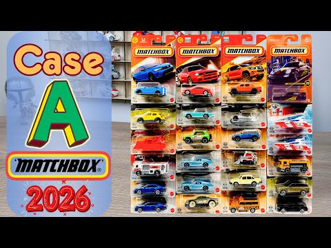 Unboxing Matchbox 2026 A Case Mix 1 With Super Chase Porsche