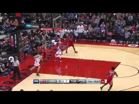 Luis Scola vs Rockets (2016/03/06) - 21 Pts, 9-13 FGM, ON FIRE!