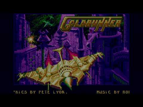 Atari ST, Goldrunner music and gameplay (without voice!), Real Hardware (Stereo)