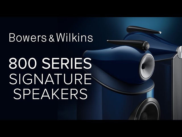 Video of Bowers & Wilkins 805 D4 Signature