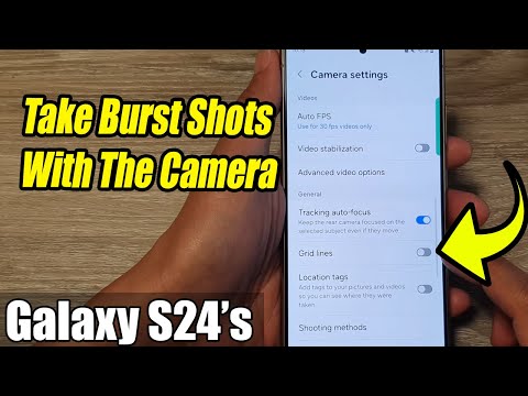 Galaxy S24/S24+/Ultra: How to Turn On/Off Grid Lines In Camera