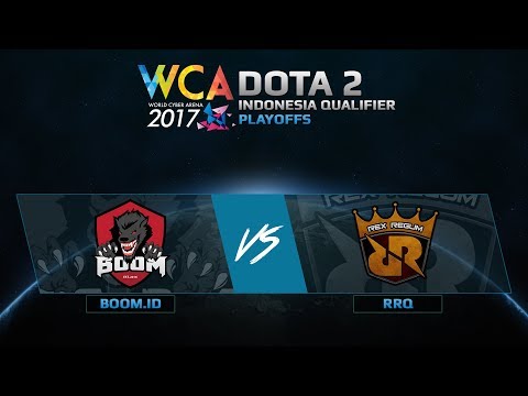 Dota2: BOOM.ID vs Rex Regum Qeon @WCA 2017 - Indonesia Qualifier - Grand Final