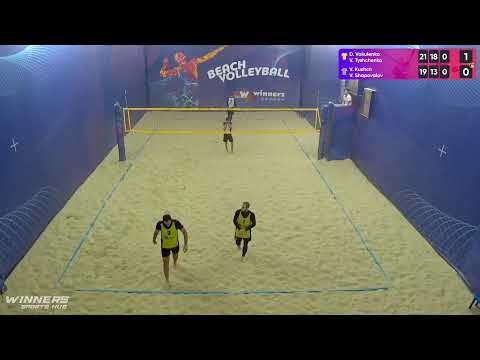 15:45 D. Vakulenko / V. Tyshchenko - V. Kushch / V. Shapovalov 09.01.2023 | Winners Beach Volleyball