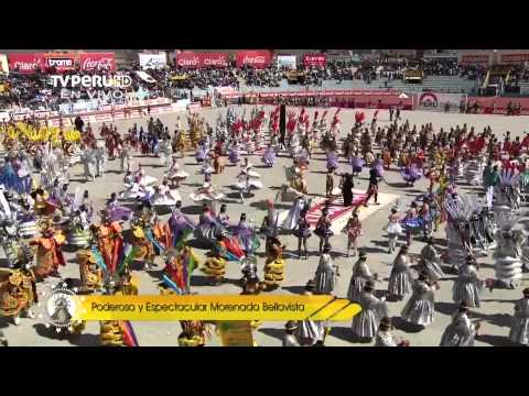 VIRGEN DE LA CANDELARIA 2013 -  Poderosa y Espectacular Morenada Bellavista