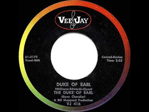 1962 HITS ARCHIVE: Duke Of Earl - Gene Chandler (a #1 record)