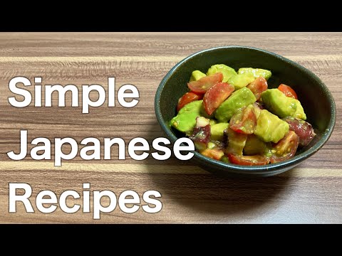 Marinated octopus and avocado salad | Simple Japanese Recipe vol.24