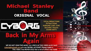 FUA - Michael Stanley Band - Back In My Arms Again ORIGINAL VOCAL LYRIC SYNC