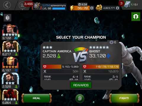 Trial of light epic using 3* captain america infinity war