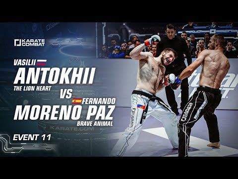 Full Fight: Vasilii Antokhii vs Fernando Paz - Karate Combat S03E11