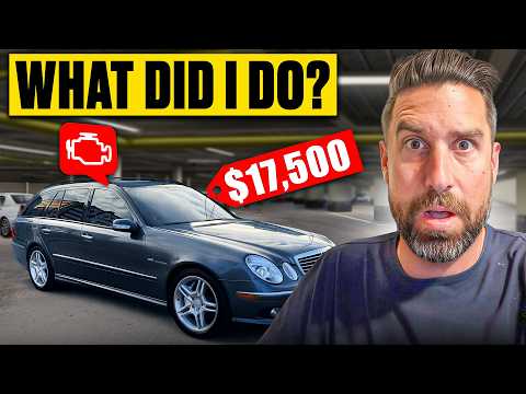 I Accidentally Won a 200K-Mile AMG Wagon with a CEL. Project Time!