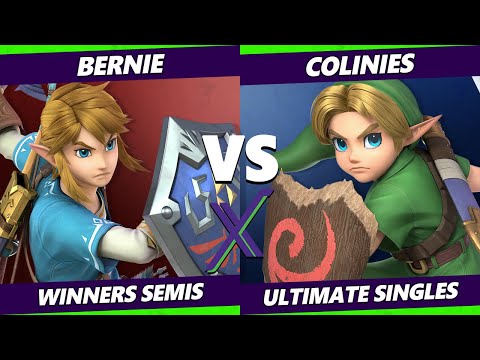 S@X 391 Online Winners Semis - Bernie (Link) Vs. colinies (Young Link) Smash Ultimate - SSBU