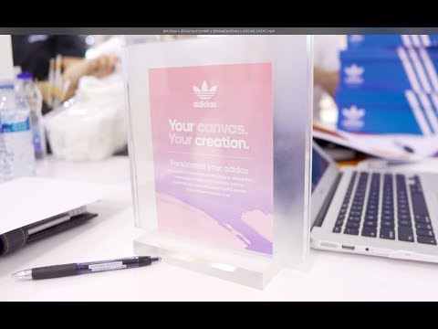 Adidas - Inked Out Kicks - Hudson's Bay Eaton Centre - Creator Canvas Customization Event