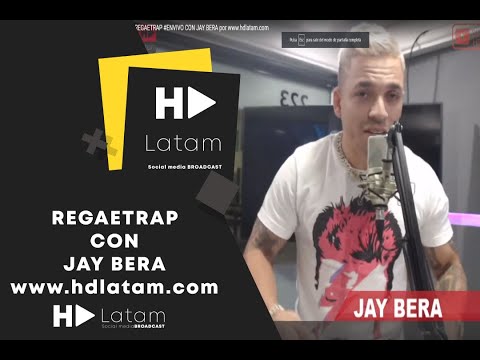 REGAETRAP ENVIVO CON JAY BERA por www.hdlatam.com
