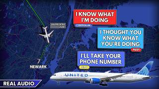 Tense conversation between Pilot and Controller at Newark Airport. Real ATC