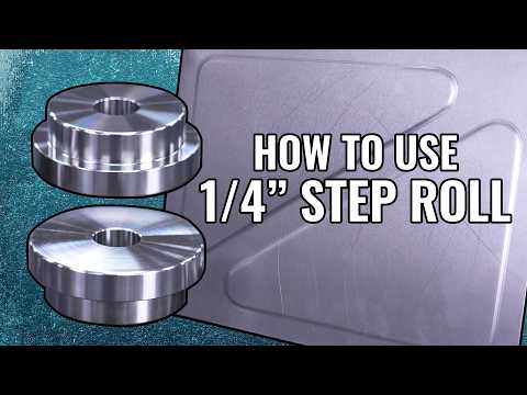 1/4" Step Roll Die Set - Door Panels, Firewalls, Floorboards - Jamey Jordan Signature Series