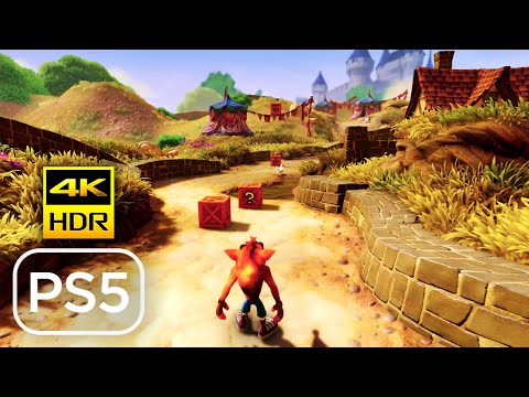 Crash Bandicoot N. Sane Trilogy [PS5™4K HDR] Gameplay PlayStation™5