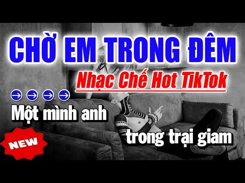 Karaoke Chờ Em Trong Đêm Chế || Nhạc Chế Hot Nhất TikTok | Thanh Duy Organ