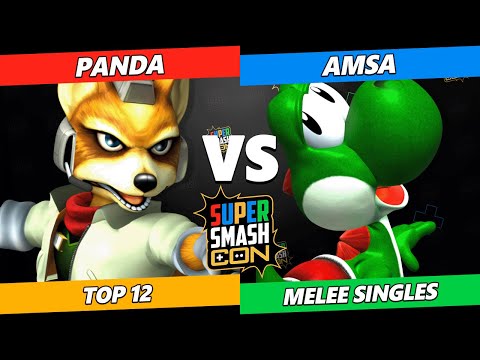 SSC 2023 - Panda (Fox) Vs. Amsa (Yoshi) Smash Melee Tournament