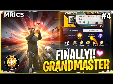 Finally Grandmaster Done 🤩 || CS Ranked Season 23 || MRICS EP-4