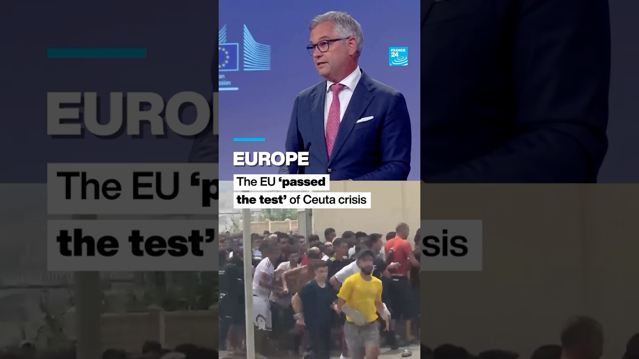 🇪🇺 ‘#Europe passed the test’ of #Ceuta crisis, says EU commissioner • FRANCE 24 English