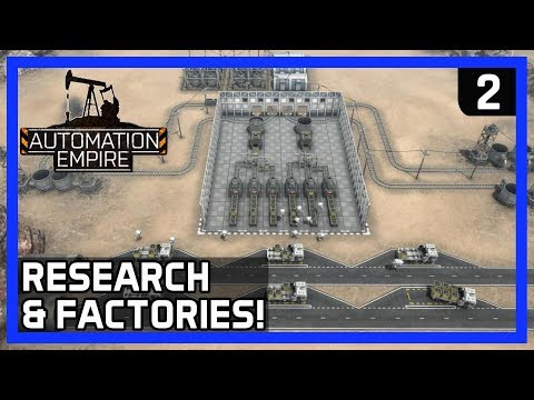 How To BUILD a PERFECT Starter FACTORY! - Automation Empire Gameplay Ep 2