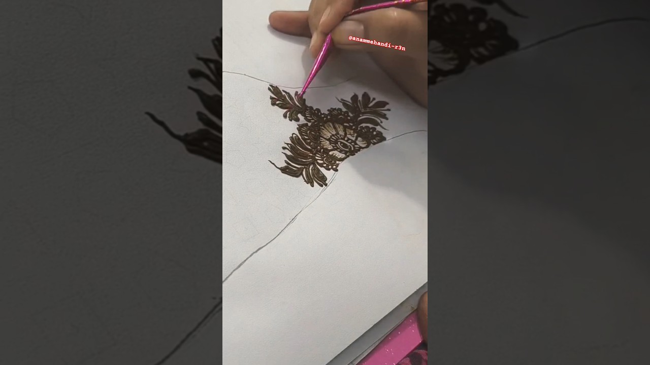 💗simple back hand mehandidesign🌿🥀#beautifulmehndi #trendingshorts #beautifulmehndi #hennaart#hena