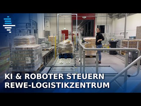 Roboter übernehmen das Kommando: Rewe Logistikzentrum Magdeburg