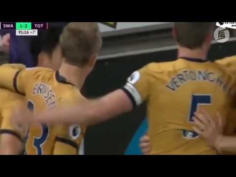 Swansea vs Tottenham 1 3 All Goals Highlights 05 04 2017 mp4