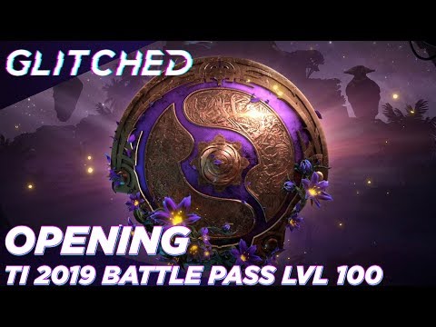 The International 2019 Level 100 Battle Pass Opening