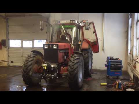 testlauf fronthydraulik ihc 956 lesnik