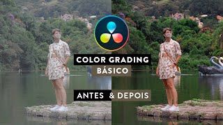 Como TRATAR AS CORES do Vídeo de Forma FÁCIL- Tutorial Básico Davinci Resolve