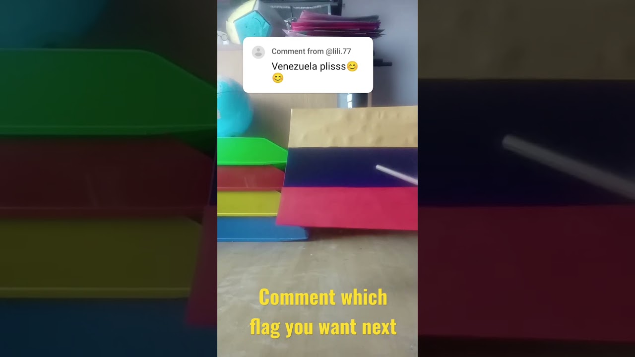 🇻🇪making the Venezuelan flag🇻🇪