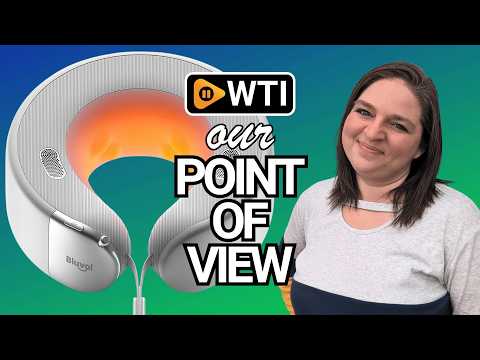 Bluvol Nest 10 Ultra Immersive Heated Neck Massager Pillow - WTI product video review