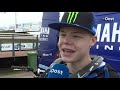 Motorcrosstalent Rick Elzinga test nieuwe Yamaha motor