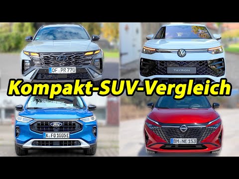 Welches Kompakt-SUV? VW Tiguan gegen Tayron, Kodiaq, Terramar, Formentor, Tucson, Kuga und Qashqai