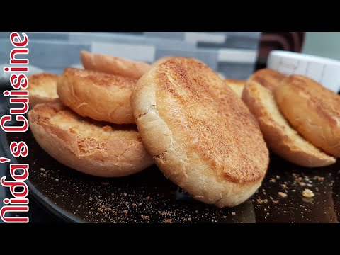 Bakery Rusk Recipe - Nida's Cuisine - Rusk Recipe - Tea Rusk - Tea Time Snack