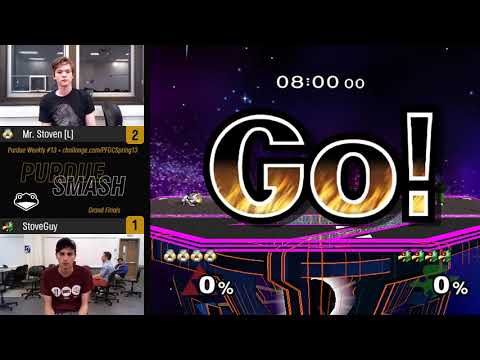 Purdue Spring 2019 Weekly #13 - Grand Finals - Mr. Stoven [L] (Sheik) vs StoveGuy (Falco)