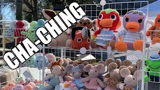 Cha-Ching! $$$ Crochet Market Recap/ Best Sellers / How Much I Made!