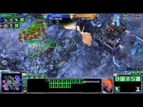 HoTS UK Pro Series JonnyRecco v Infused Jamseykins ZvZ G1