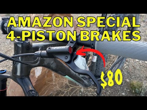 Testing Budget Brakes From Amazon | Bucklos Zoom 4 Piston Disc Brakes
