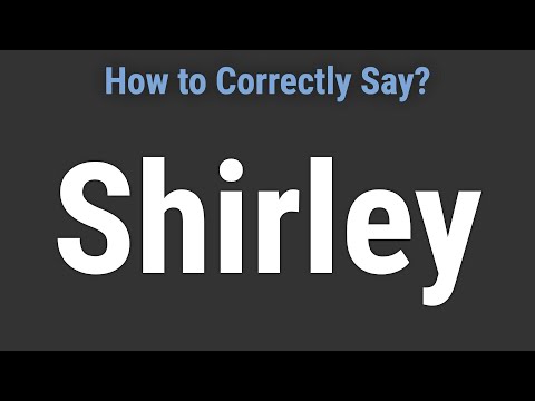 How to Pronounce Name Shirley (Correctly!)